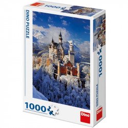 Puzzle 1000 db Dino Neuschweinstein vára Puzzle Dino