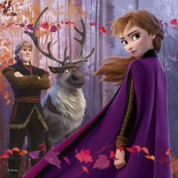 Puzzle 3x55 db Dino Jégvarázs 2