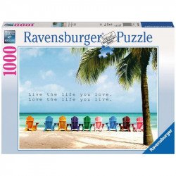 Puzzle 1000 db Ravensburger Live The Life You Love Puzzle Ravensburger