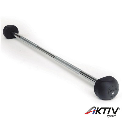 Kétkezes súlyzó gumírozott Amaya 10 kg