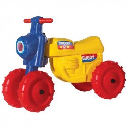 Cross motor 2 sárga Lábbal hajtható járművek Dohány Toys