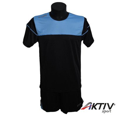 Mezgarnitúra Copa világoskék-fekete S