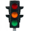 Kresz tábla szett B közlekedési lámpával