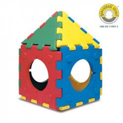 Kocka házikó Cubic Sportszer Italveneta Didattica