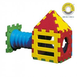 Mászókészlet alagúttal, létrával Cubic A Sportszer Italveneta Didattica