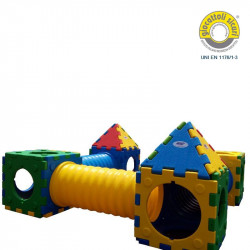 Mászókészlet kastély Cubic B Játszótéri eszközök Italveneta Didattica