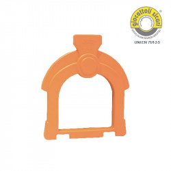 Házikós mászóalagút végződés