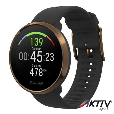 Sportóra Polar Ignite fekete-réz M/L