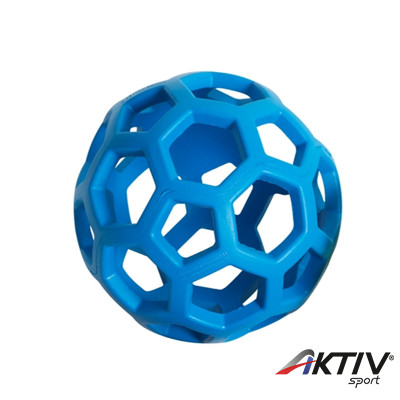 Rácsos labda 12 cm kék