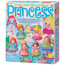 4M csillogó hercegnő gipszkiöntő készlet Kreatív készletek 4M