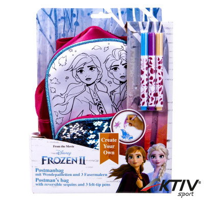 Jégvarázs II - kifesthető táska és 3 db filctoll