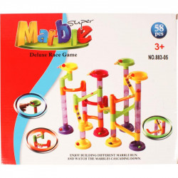 Marble 58 darabos műanyag golyópálya