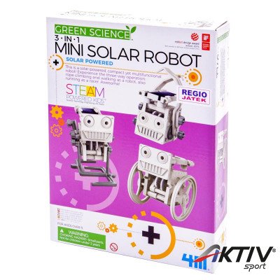 4M 3 az 1-ben napelemes robot