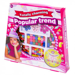 Gyöngyfűző készlet betűkkel Kreatív készletek