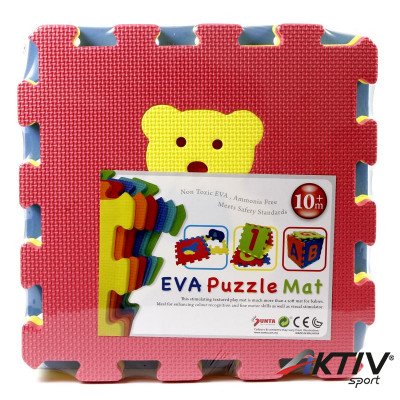 Állatok 10 darabos habszivacs szőnyeg puzzle