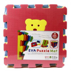 Állatok 10 darabos habszivacs szőnyeg puzzle Játék Regio