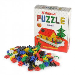 Mega műanyag 150 darabos építőjáték