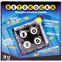 Betűkocka társasjáték Logikai játékok Regio