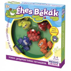 Éhes békák társasjáték Szórakoztató játékok Regio