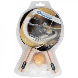 Ping-pong szett Donic Appelgren Line 300 fa nyél piros csíkkal Sportszer Donic