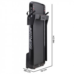 Futópad JK Fitness Supercompact 48 fekete