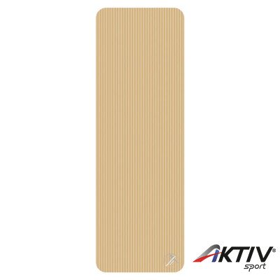 Fitnesz szőnyeg Trendy ProfiGymMat professional 180x60x1 cm bézs