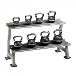 Kettlebell Trendy Premium fekete-króm 12 kg