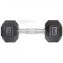 Hatszögletű gumírozott kézisúlyzó szett 1-10 kg