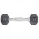 Hatszögletű gumírozott kézisúlyzó szett 1-10 kg