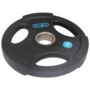 Gumírozott súlytárcsa markolattal Flex 5 kg 51 mm