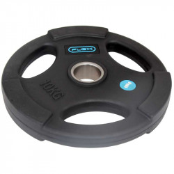 Gumírozott súlytárcsa markolattal Flex 10 kg 51 mm