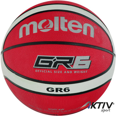 Kosárlabda Molten GR6 piros-fehér