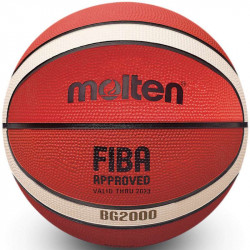 Kosárlabda Molten BG2000 narancssárga-fehér méret: 6 Sportszer Molten