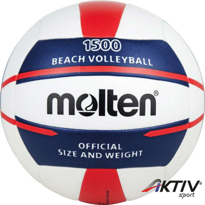 Strandröplabda Molten V5B1500-WN fehér-kék-piros
