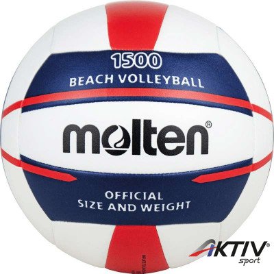 Strandröplabda Molten V5B1500-WN fehér-kék-piros