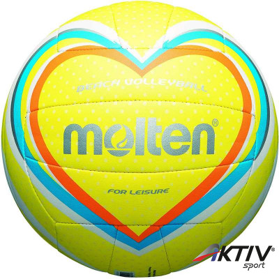 Strandröplabda Molten V5B1501-Y sárga-kék
