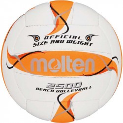 Strandröplabda Molten BV2500-FOR fehér-narancssárga Sportszer Molten