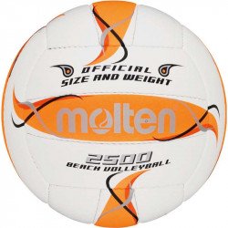 Strandröplabda Molten BV2500-FOR fehér-narancssárga Sportszer Molten