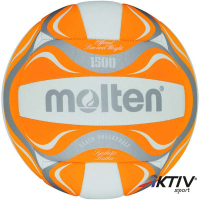 Strandröplabda Molten BV1500-OR fehér-narancssárga