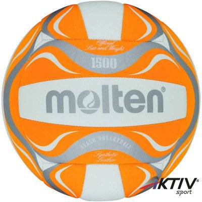 Strandröplabda Molten BV1500-OR fehér-narancssárga