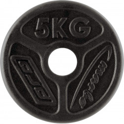 Vas súlytárcsa 51 mm 5 kg Fitness