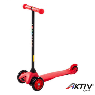 Háromkerekű roller piros