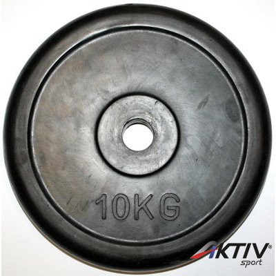 Súlytárcsa Robust gumírozott 10 kg 31 mm