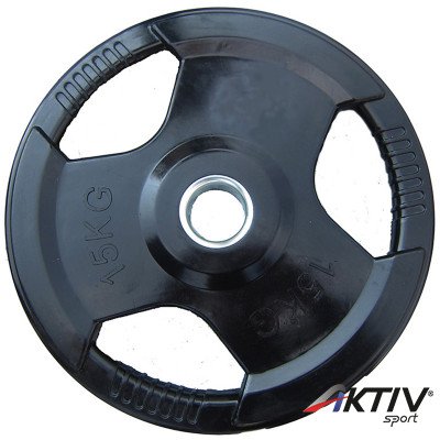 Súlytárcsa gumírozott Design 15 kg 51 mm