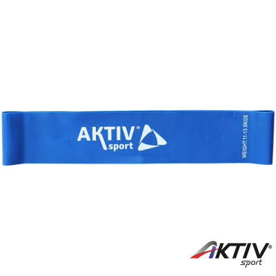 Mini band erősítő szalag 2.0 Aktivsport közepes kék