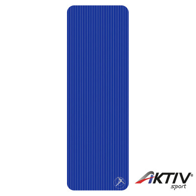 Szépséghibás fitnesz szőnyeg Trendy ProfiGymMat Home 180x60x1,5 cm kék