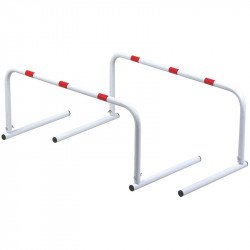 Szépséghibás mini gát fém 100 cm-es (60-70-80-90 cm állítható magasság) Sportszer Olasz Sportháló