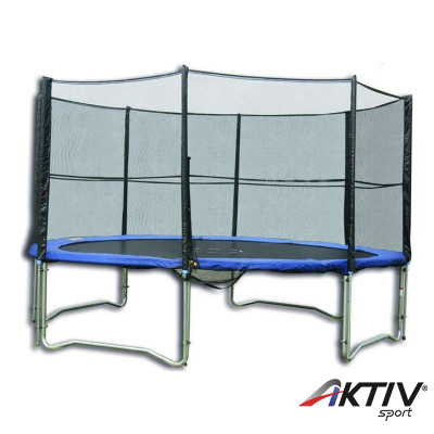 Trambulin 244 cm védőhálóval