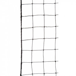 Védőháló 6x6 cm olasz 1,2 mm fekete 33190093 Sportszer Olasz Sportháló