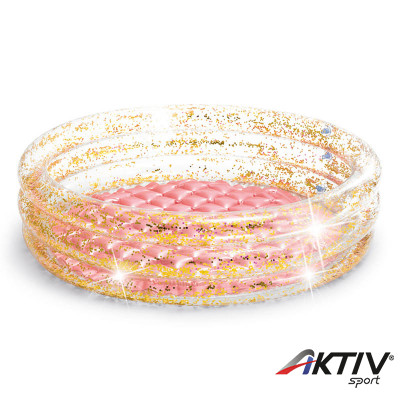 Gyerek medence glitteres Intex
